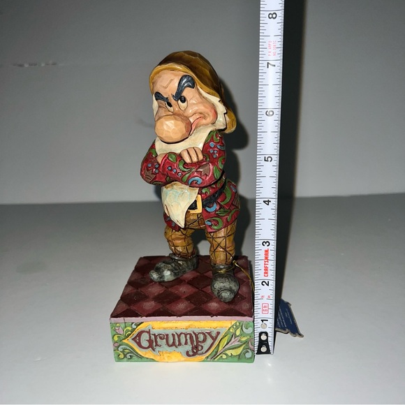 Disney Jim Shore Traditions Grumpy All About The Attitude Statue Figure - Picture 7 of 8